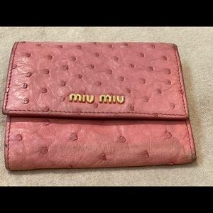 MiuMiu Short Wallet